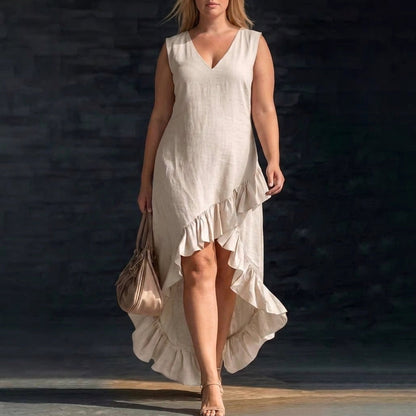 Robe en Coton Lin Naomi : Confort Doux au Quotidien