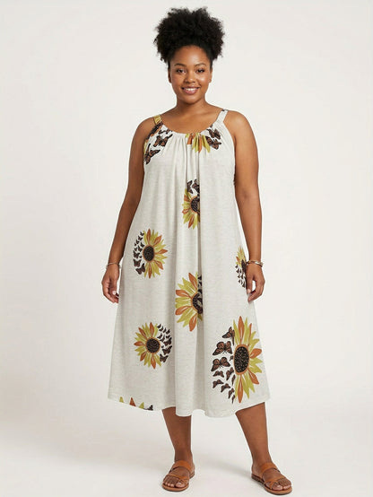Theodora - Robe Chic Tournesol