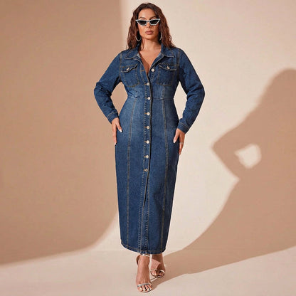 Robe Cardigan en Jean Wanda
