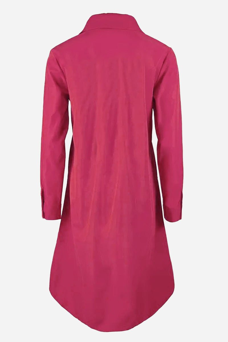 Edith - Robe Longue Style Chemise