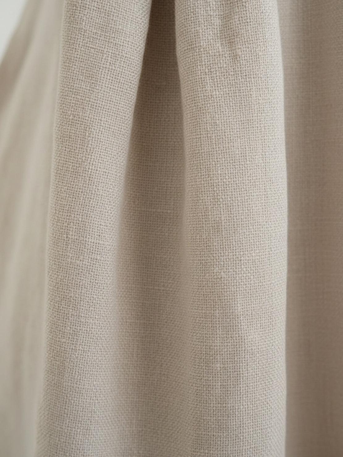 Iona - Robe Taille Empire en Coton-Lin