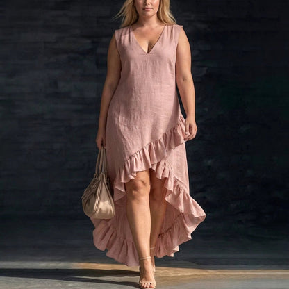 Robe en Coton Lin Naomi : Confort Doux au Quotidien