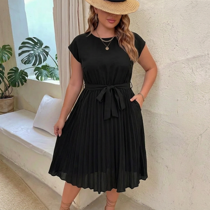 Delphine | Robe Midi Décontractée d'Été