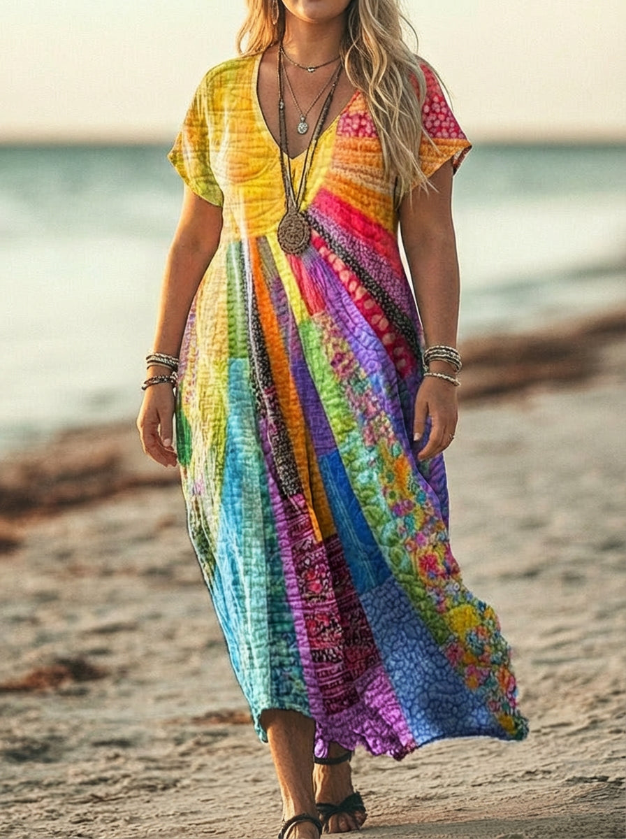 Robe Design Soleil Bohémien