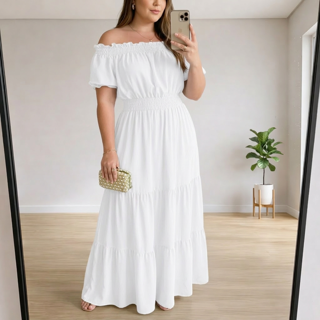 Saoirse - Robe Maxi d'Été Élégante