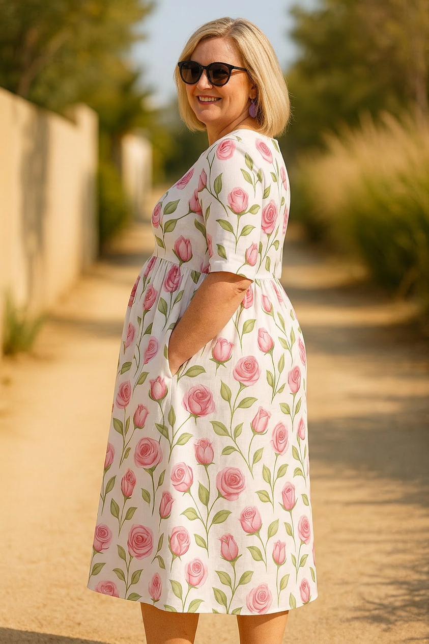 Sigrid | Robe Midi Détendue