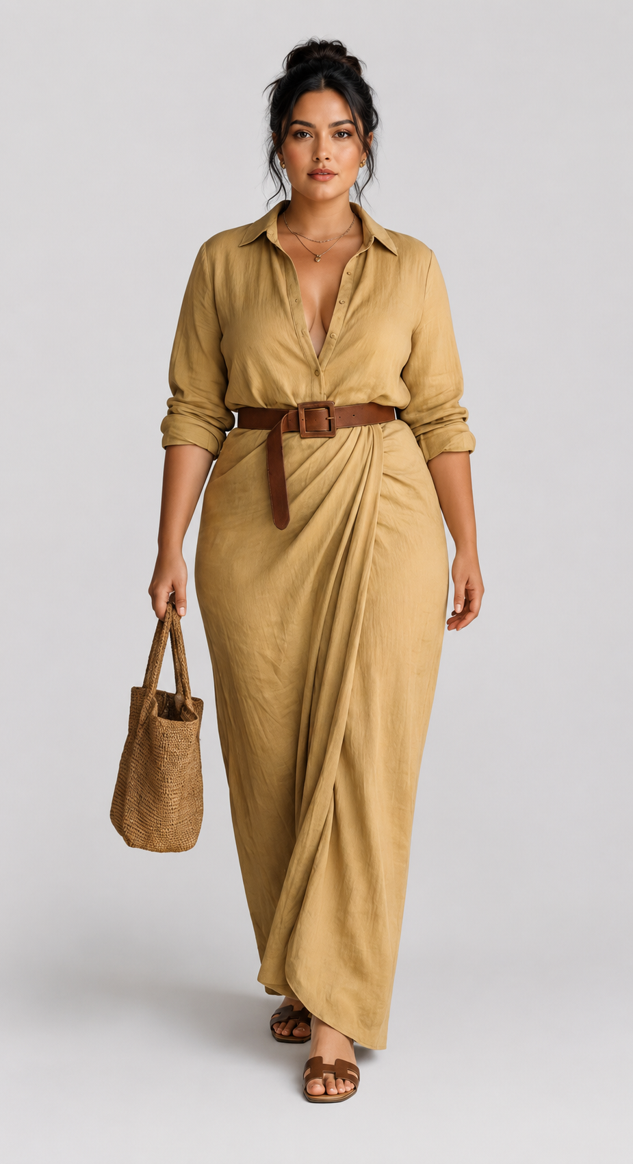 Iona | Robe Wrap Élégante