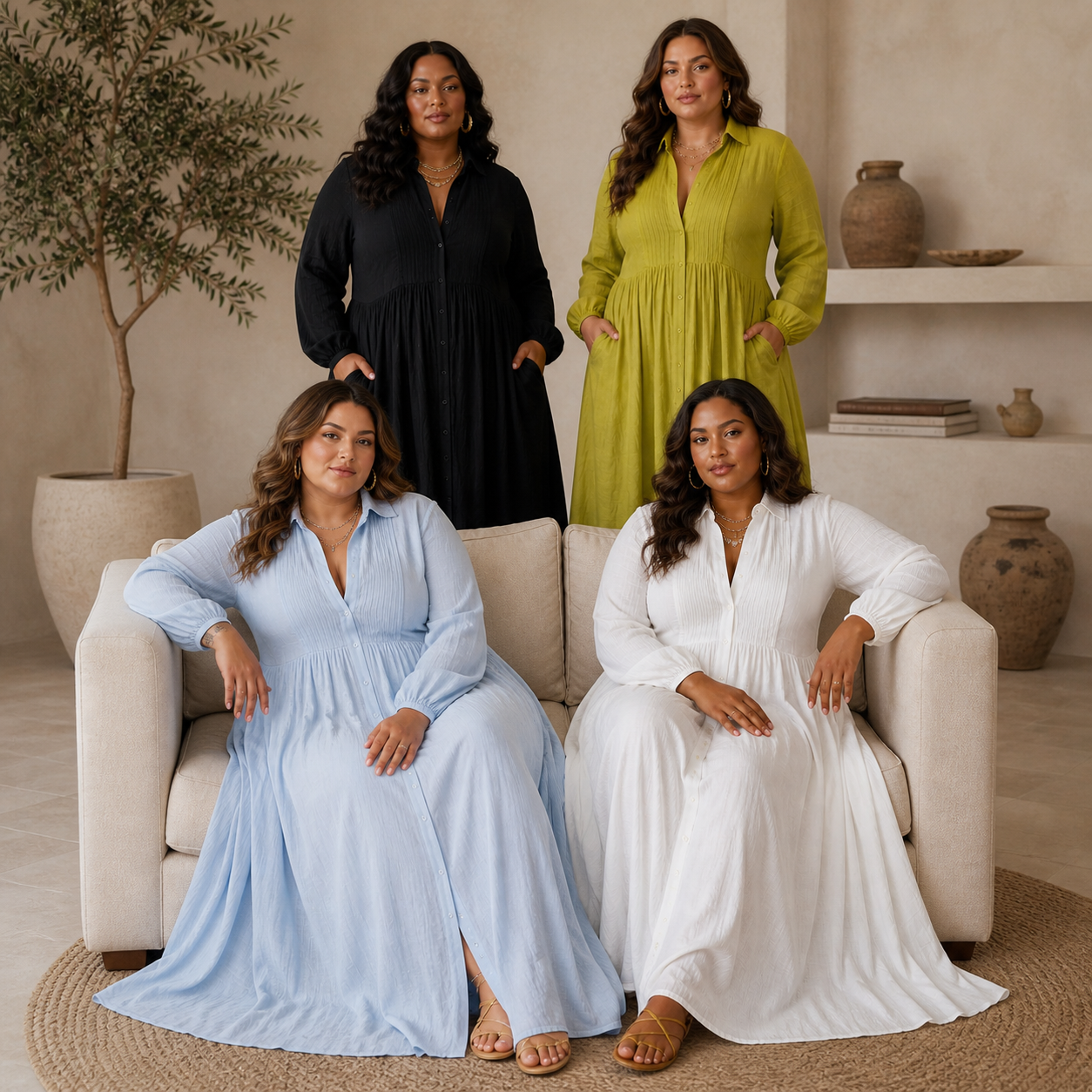 Sabine | Robe Maxi Élégante