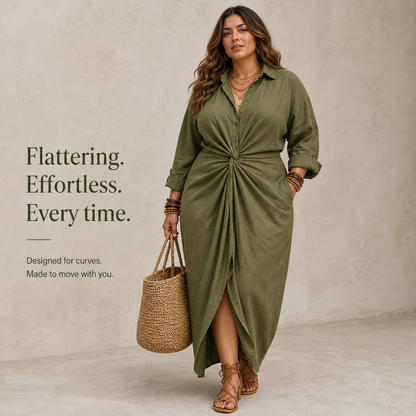 Pernille | Robe Maxi Élégante