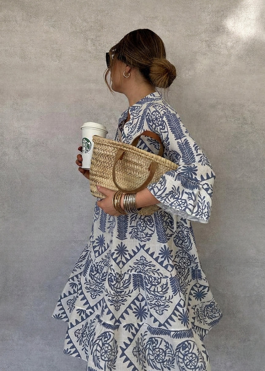 Aurelia - Robe Tunique Bohème Décontractée