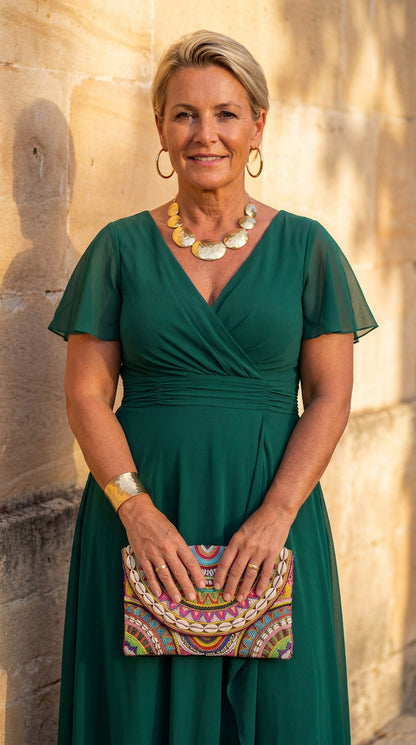 Laisa | Robe Maxi Fleurie