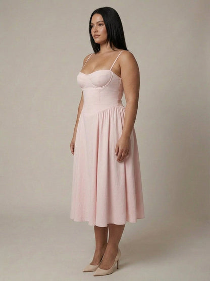 Robe Midi Fleur