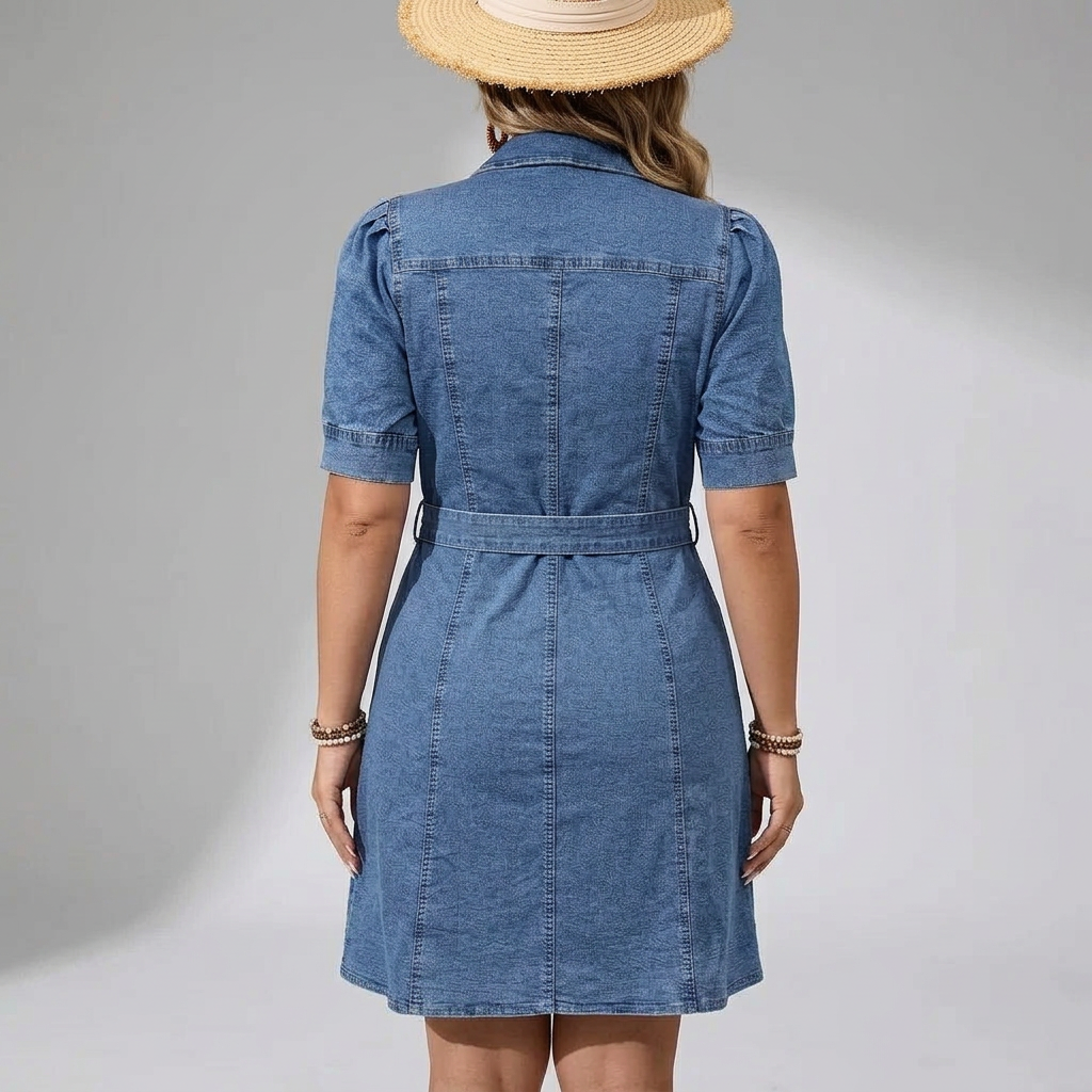 Robe en Jean Européenne Floriane