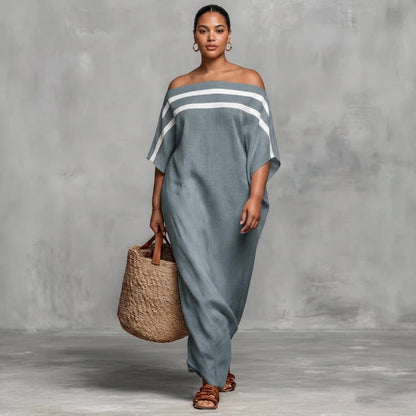 Robe à col montant Lara : Chic quotidien sans effort