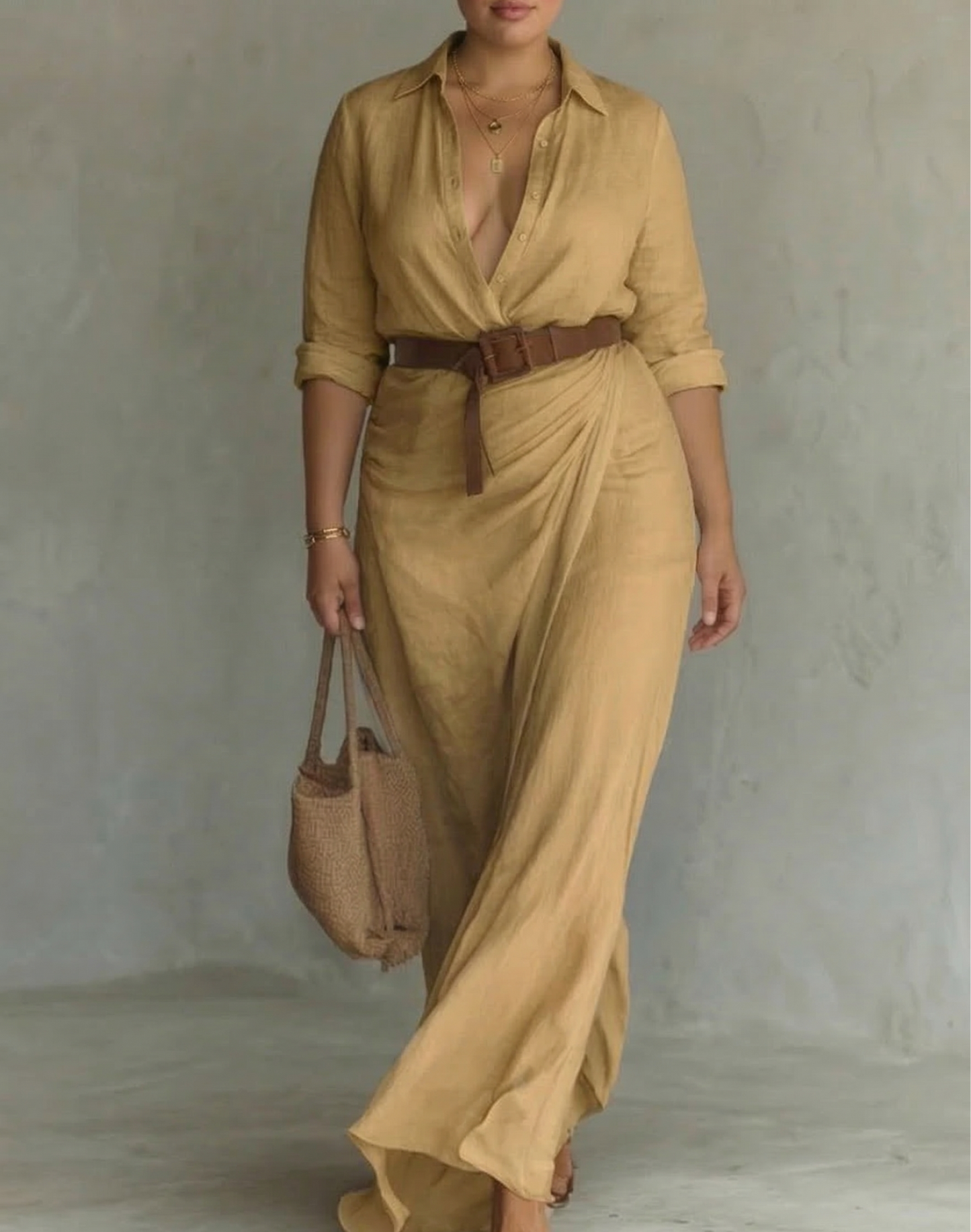 Iona | Robe Wrap Élégante