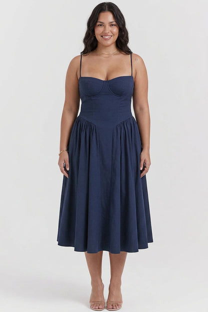 Robe Midi Fleur