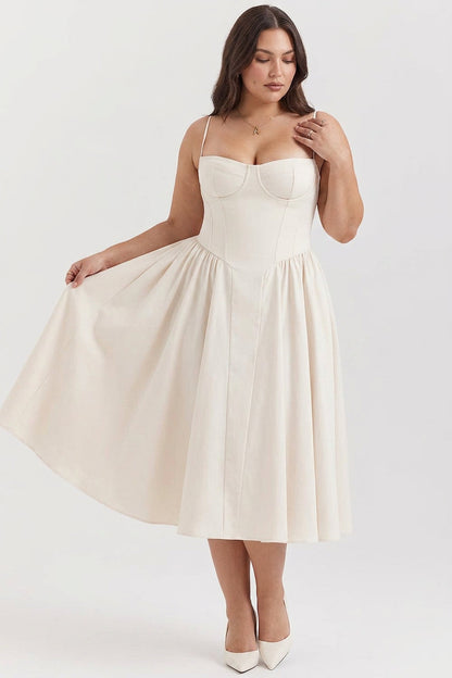 Robe Midi Fleur
