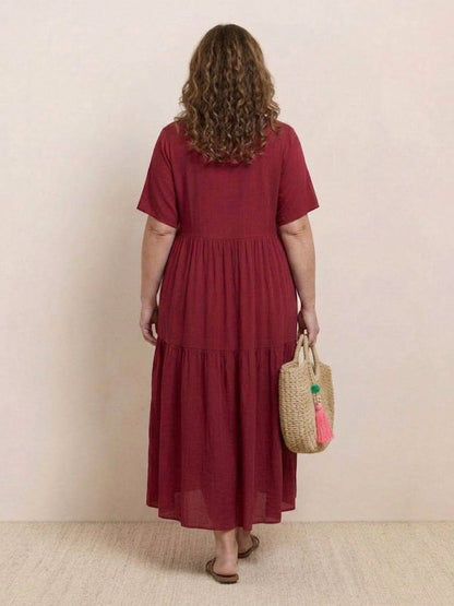Perdita - Robe Maxi à Col V
