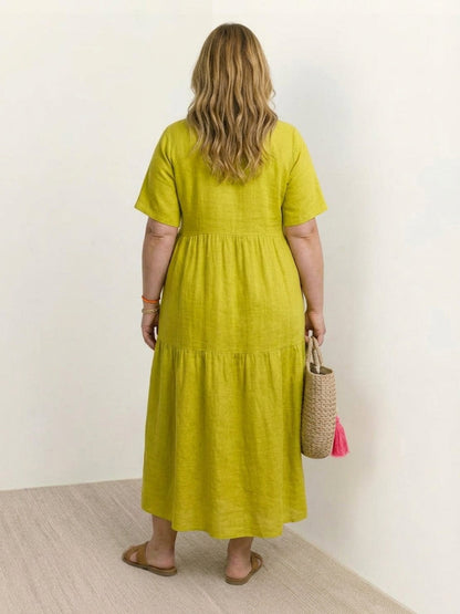 Perdita - Robe Maxi à Col V